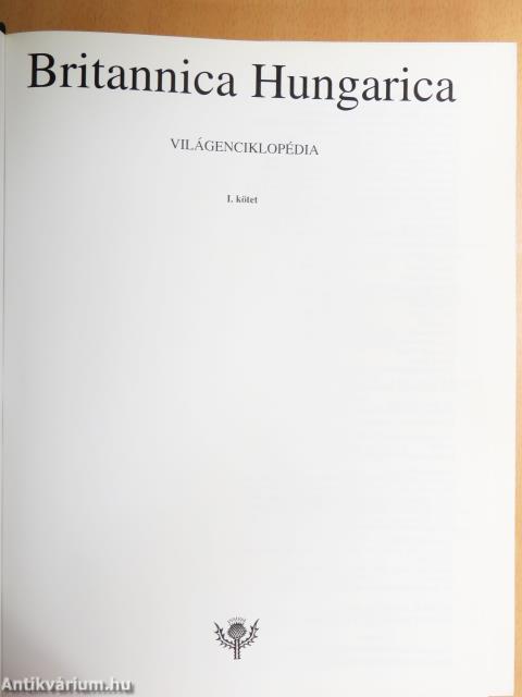 Britannica Hungarica Világenciklopédia 1-18. (nem teljes sorozat)