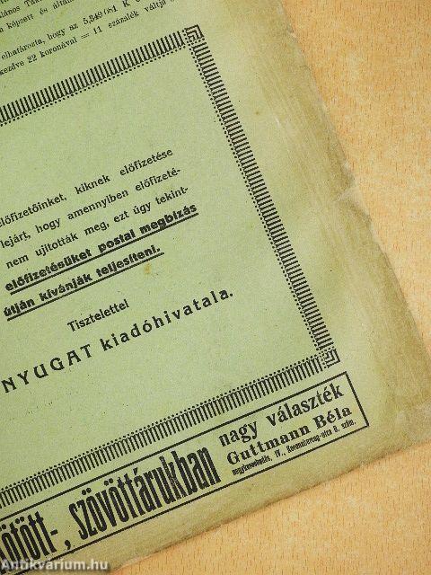 Nyugat 1921. március 1.