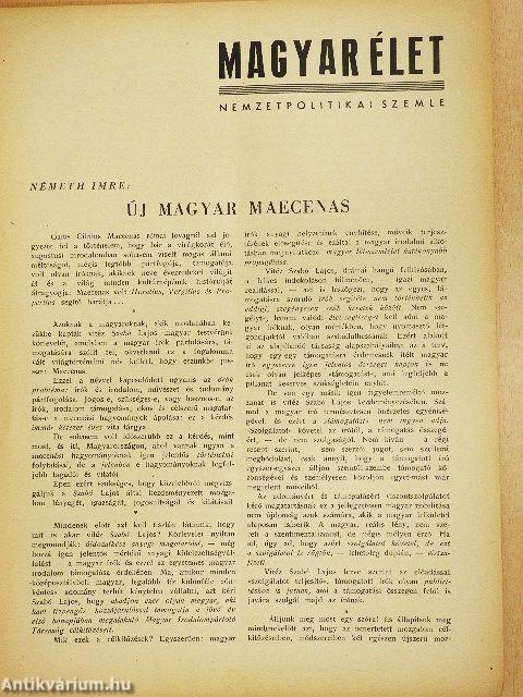 Magyar Élet 1943. január