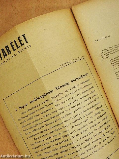 Magyar Élet 1944. augusztus