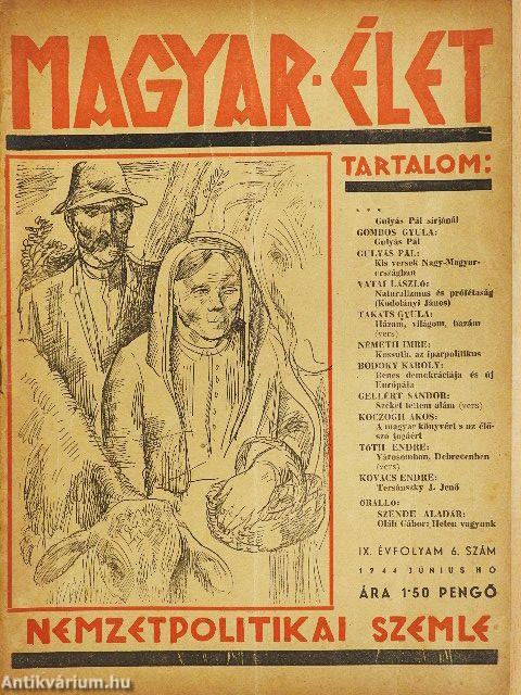Magyar Élet 1944. június