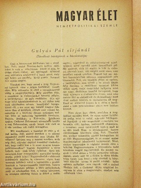 Magyar Élet 1944. június