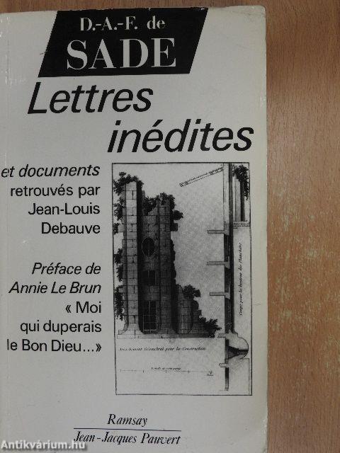 Lettres inédites et documents