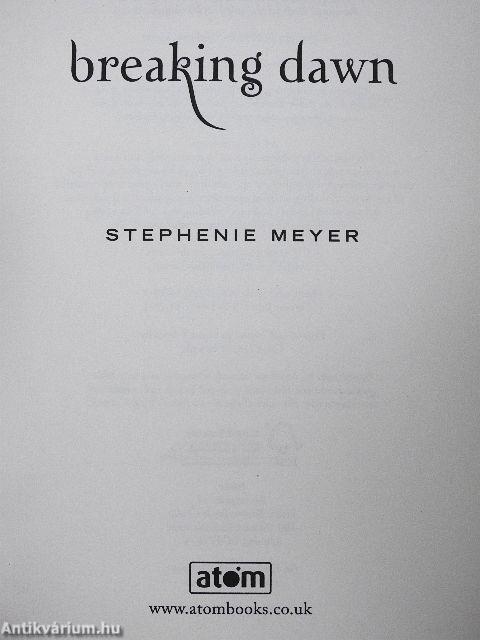 Breaking Dawn