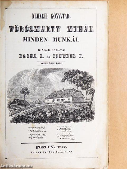 Vörösmarty Mihál minden munkái