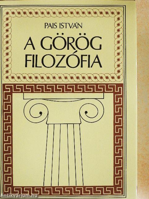 A görög filozófia