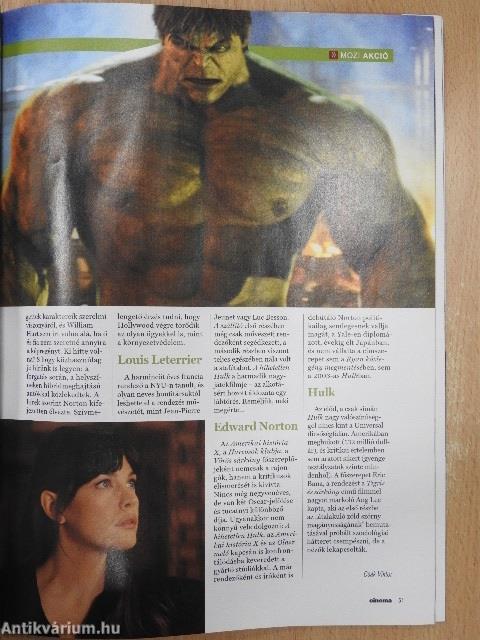 Cinema 2008. január-december