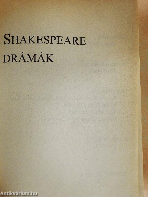 Shakespeare drámák