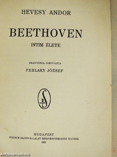 Beethoven intim élete