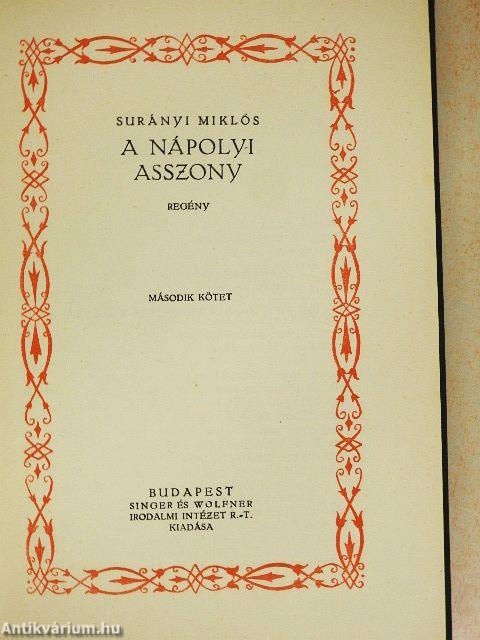 A nápolyi asszony I-II.