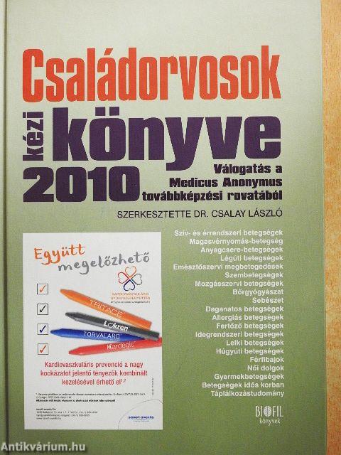 Családorvosok kézikönyve 2010