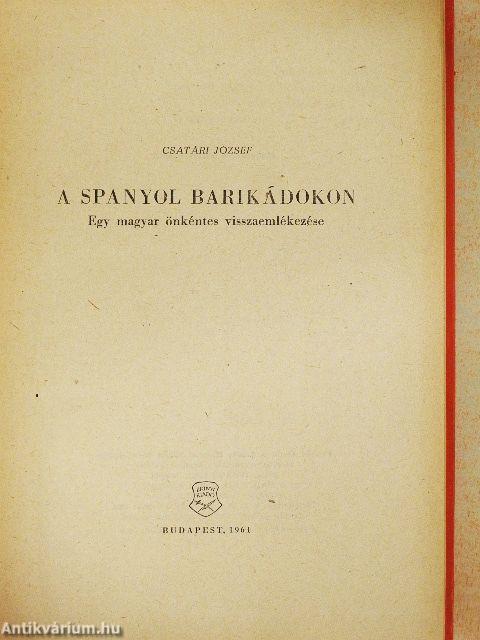 A spanyol barikádokon