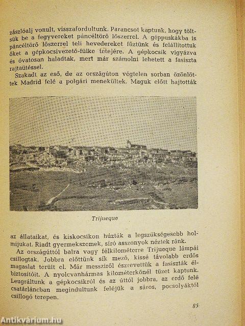 A spanyol barikádokon