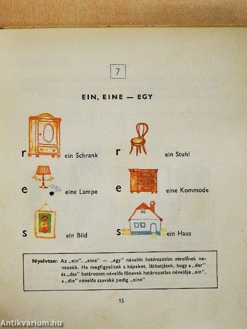 Képes német nyelvkönyv gyermekeknek