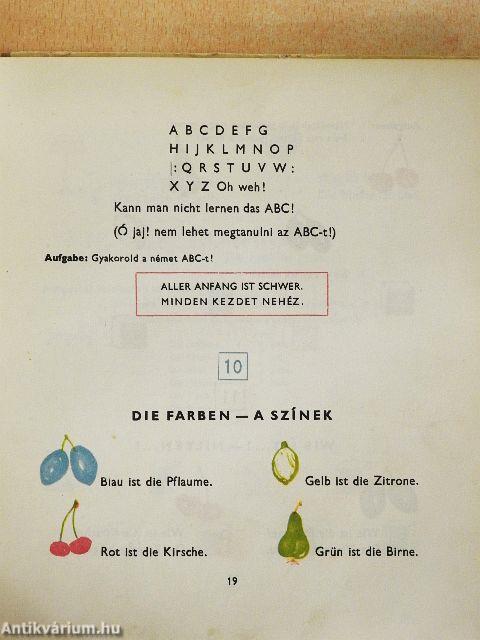 Képes német nyelvkönyv gyermekeknek