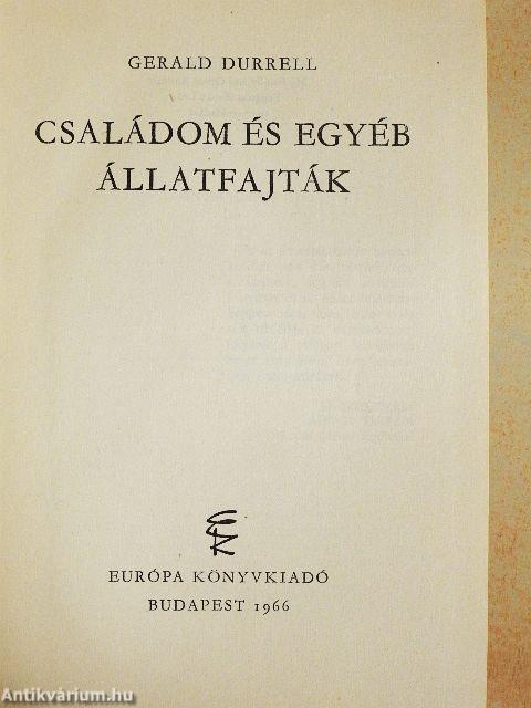 Családom és egyéb állatfajták 