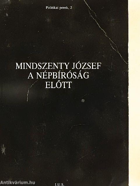 Mindszenty József a népbíróság előtt