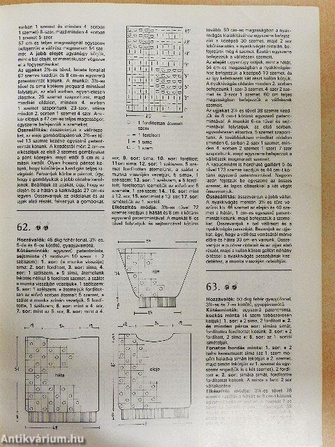 80 olasz kötött modell