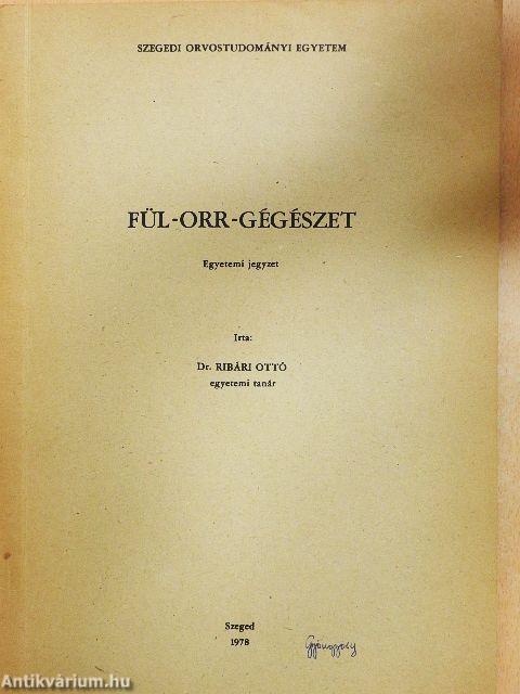 Fül-orr-gégészet