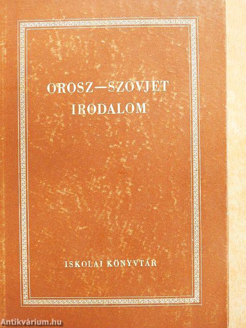 Orosz-szovjet irodalom