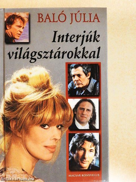 Interjúk világsztárokkal