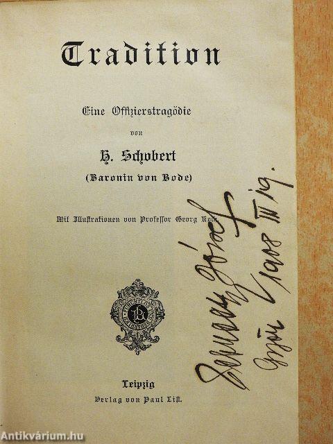 Tradition (gótbetűs)