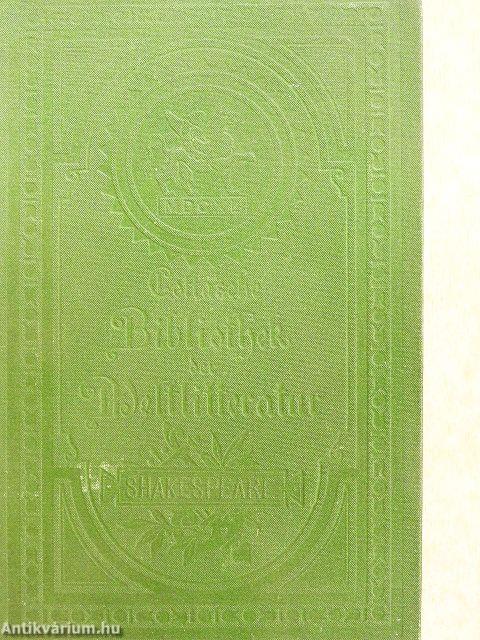 Shakespeares dramatische Werke 8. (gótbetűs) 