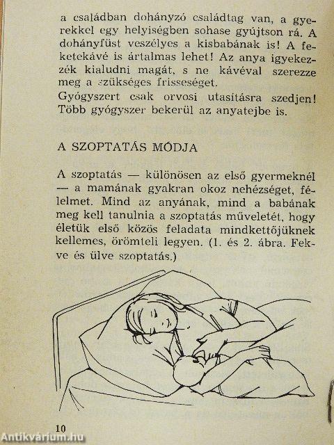 Anyatejes táplálás