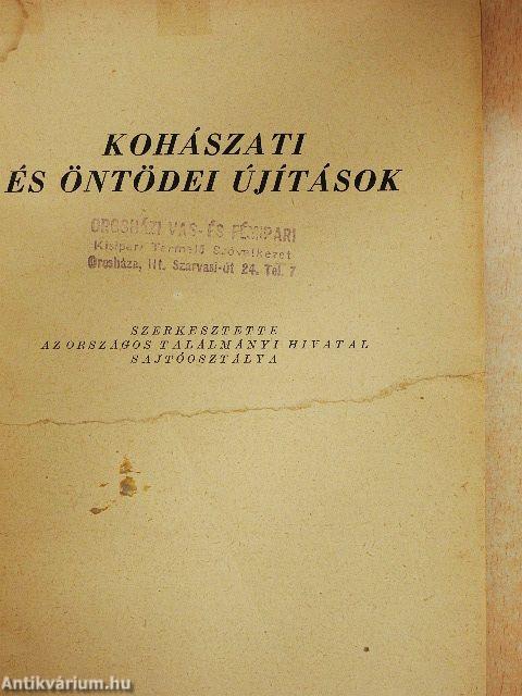 Kohászati és öntödei újítások