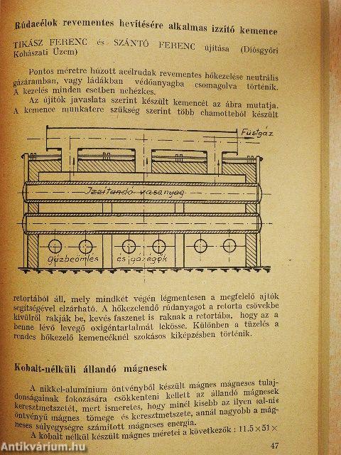 Kohászati és öntödei újítások