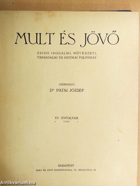 Mult és Jövő 1925. január-december