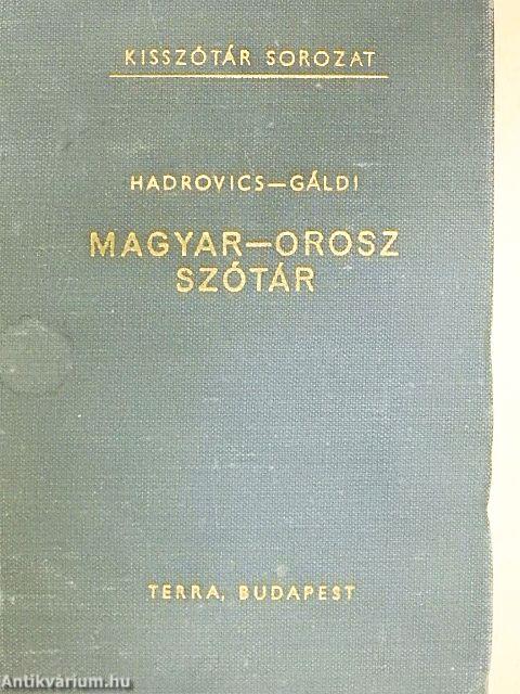 Magyar-orosz szótár