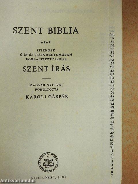 Szent Biblia