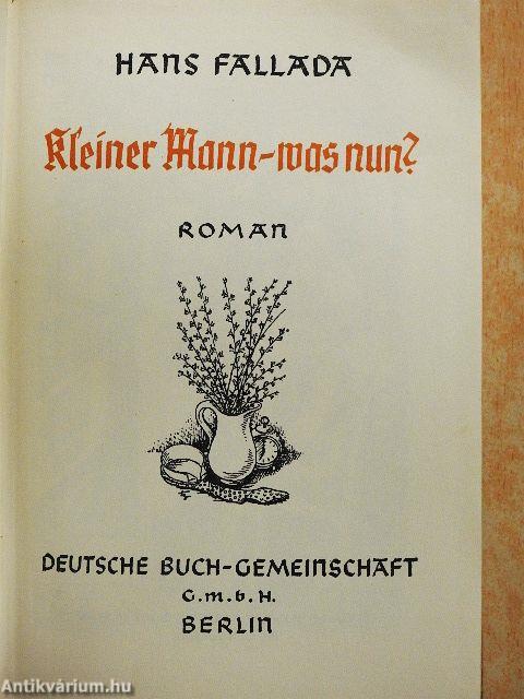 Kleiner Mann - was nun? (gótbetűs)