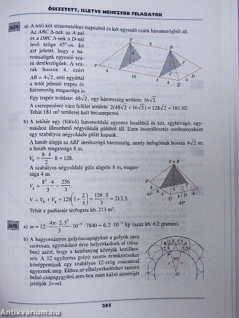 Matematika megoldások III.