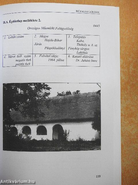 A Bocskai István Múzeum évkönyve V.