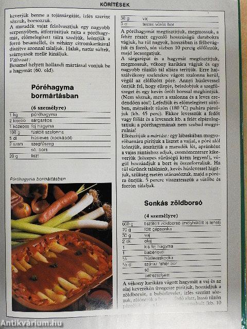 99 körítés és főzelék 33 színes ételfotóval