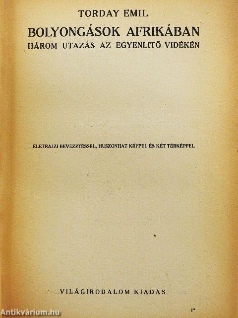 Bolyongások Afrikában