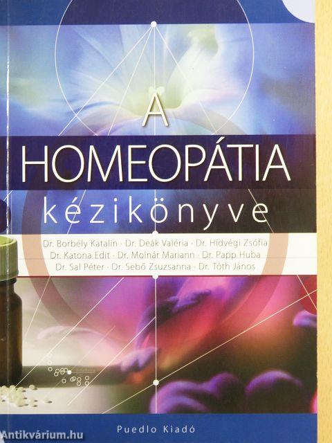 A homeopátia kézikönyve