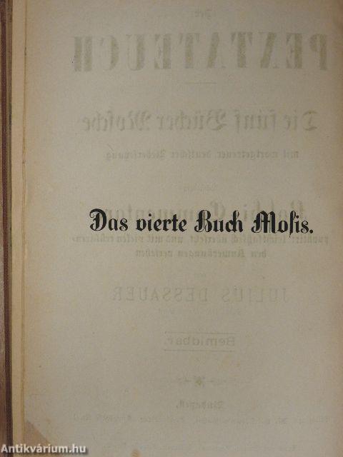 Der Pentateuch IV.