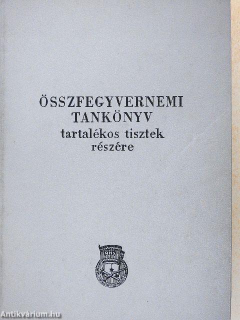 Összfegyvernemi tankönyv