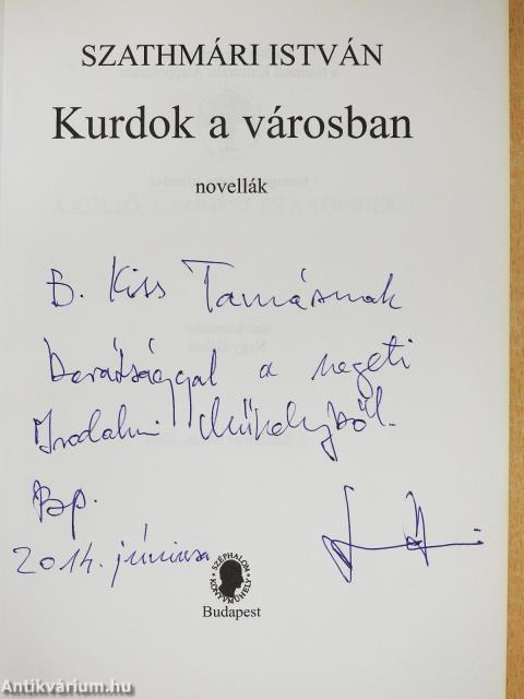 Kurdok a városban (dedikált példány)