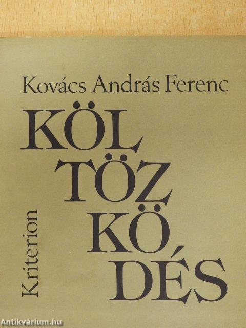 Költözködés (dedikált példány)