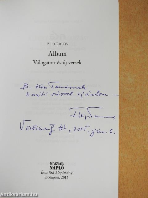 Album (dedikált példány)
