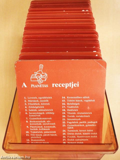 A Planétás receptjei