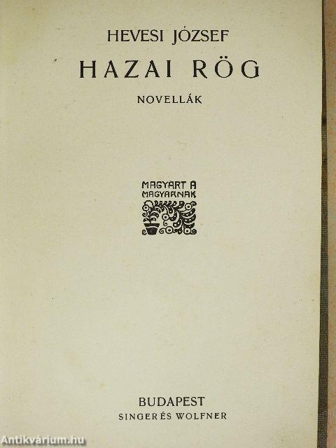 Hazai rög