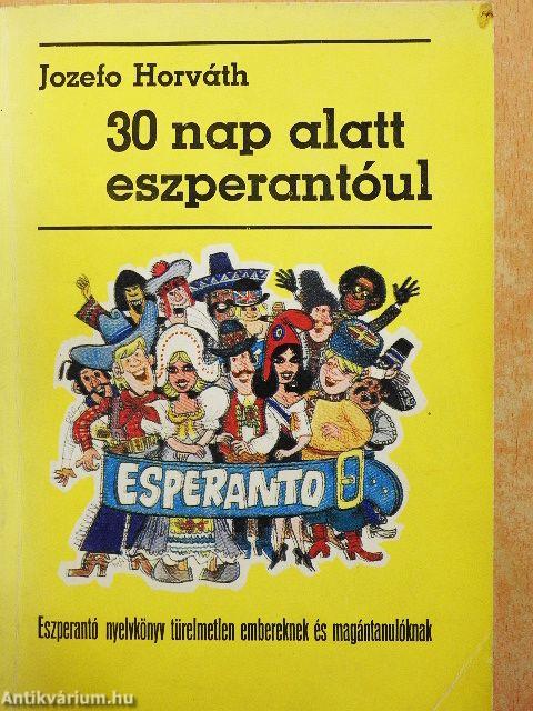 30 nap alatt eszperantóul
