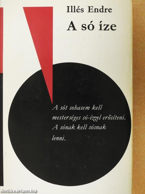 A só íze (dedikált példány)