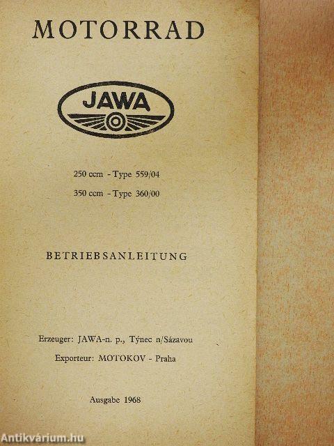 Motorrad Betriebsanleitung