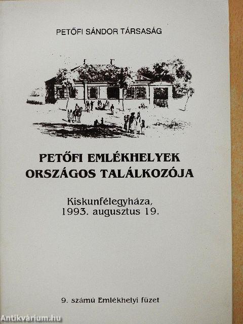 Petőfi Emlékhelyek Országos Találkozója